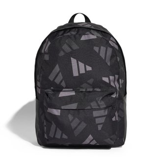 Mochila Adidas Logo Monograma Infantil [Cor: Preto]
